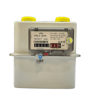 Счетчик газа диафрагменный СГД 4-3-1-G4ТИ (левый) L=110 (без манжет)