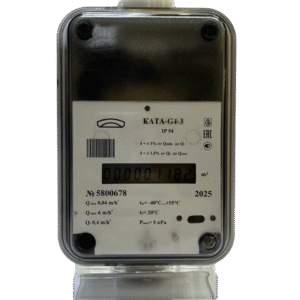 Счетчик газа ультразвуковой КАТА G4-3
