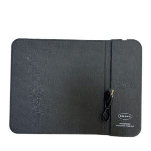 Коврик для мышки с беспроводной зарядкой Gratto с логотипом BELOMO