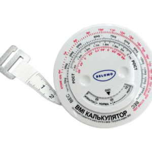 Рулетка Tools Heaity Lifestile 1,5 метра с мягкой лентой с логотипом БелОМО