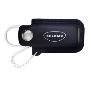 Флеш накопитель USB 2.0 Palermo в кожаном чехле 32GB с логотипом BELOMO